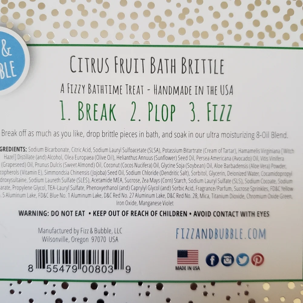 NWT Bath Brittle Bundle Set of 2